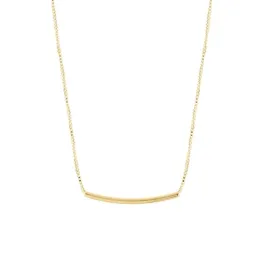 COLAR CHOKER TUBO LISO 35CM - OURO