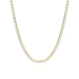 COLAR CHOKER RIVIERA CRISTAL - OURO