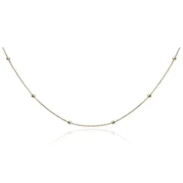 COLAR CHOKER BOLINHAS - OURO