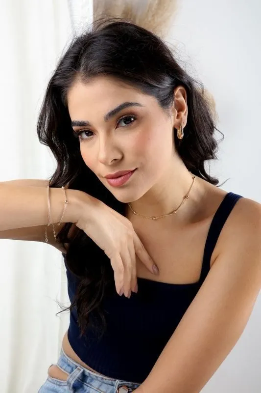 BRINCO ARGOLA CAMILA BANHADO A OURO