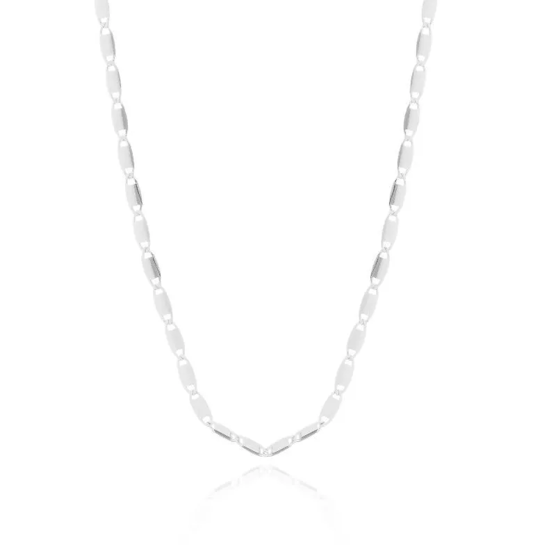 COLAR CHOKER MALHA CORR GUTTY - RODIO BRANCO