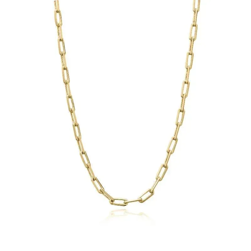 COLAR CHOKER ELOS COMPRIDOS 30CM - OURO