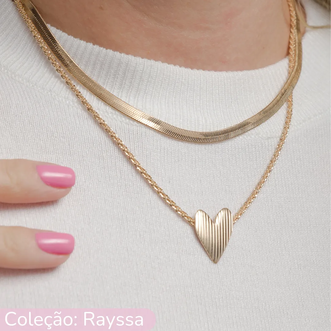 COLAR CHOKER DE FITA 30 CM - RAYSSA