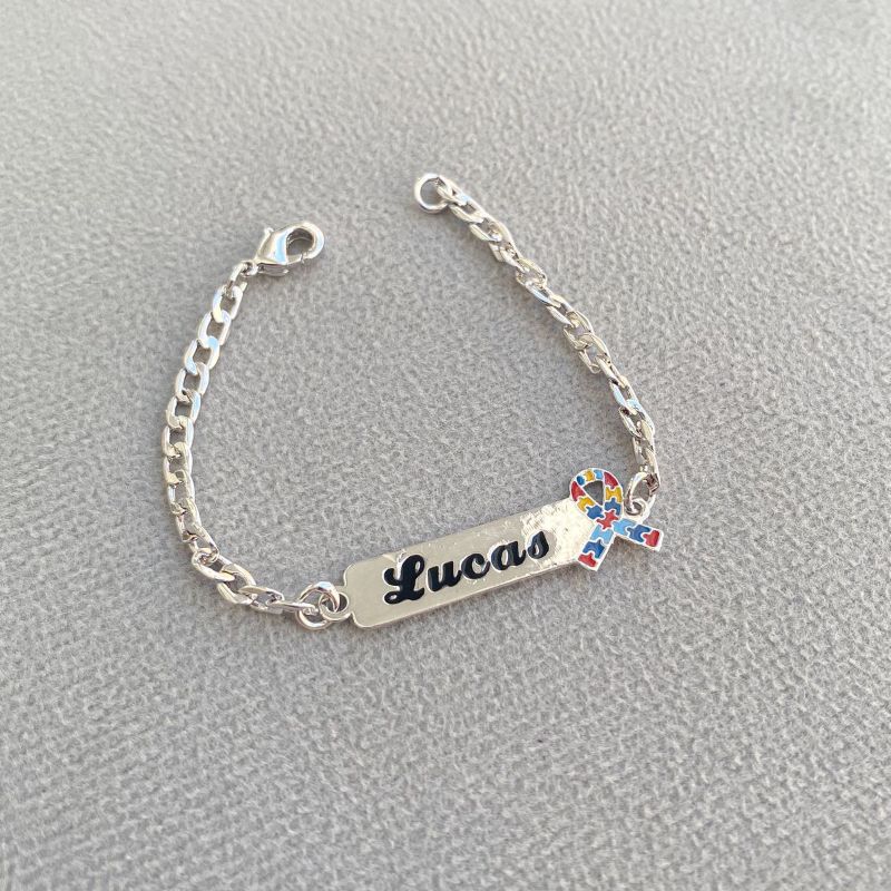 PULSEIRA INFANTIL AUTISMO - PERSONALIZADO