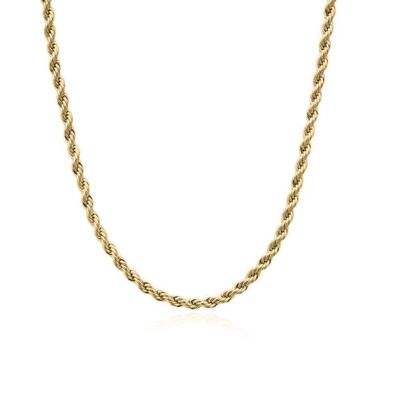 Tornozeleira Cordão Baiano Banho Ouro 18k Semijoia